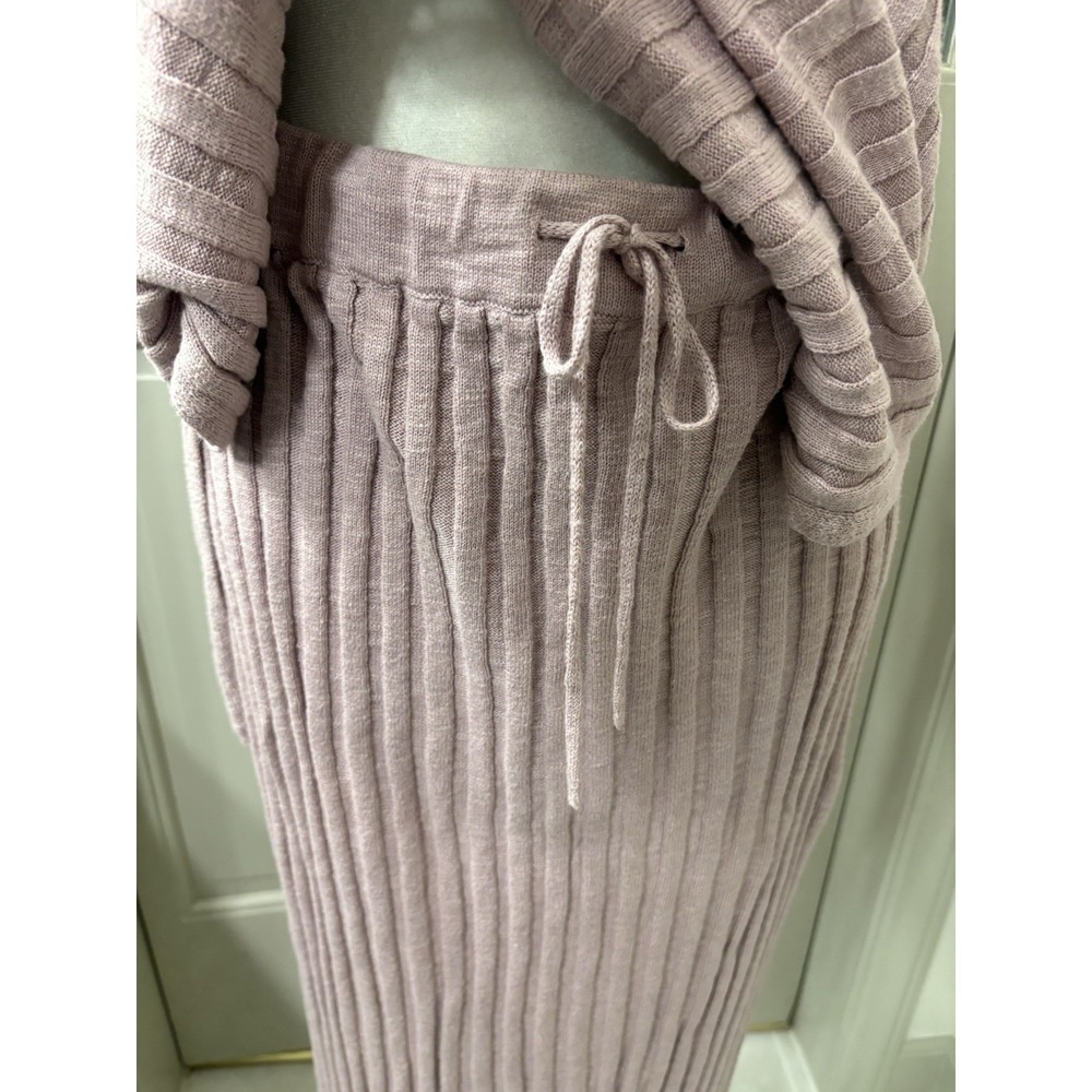 Free People Beach Veda Ribbed Knit Sweater Skirt Set Small - Picture 3 of 15